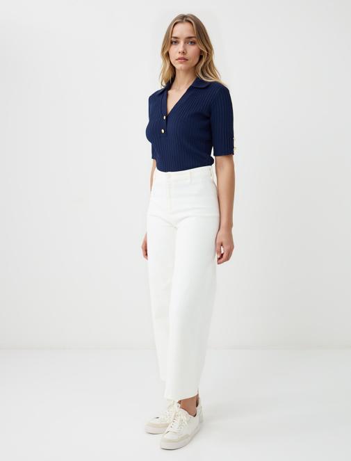  Bol Paça Denim Pantolon Kombini