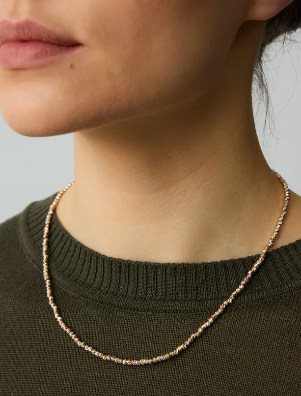 Women Mixed Adjustable Shiny Necklace