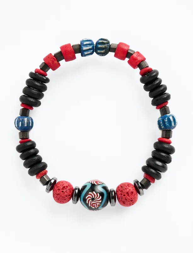 Bayan Karışık Boncuklu Bileklik