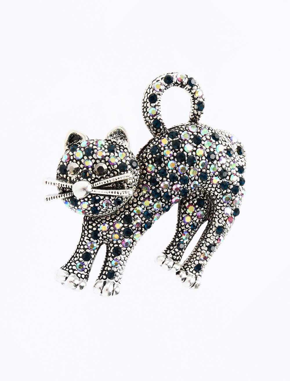 Kedi Figürlü Broş