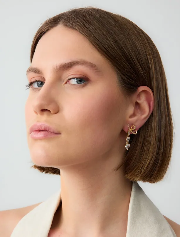Women Yellow Earring