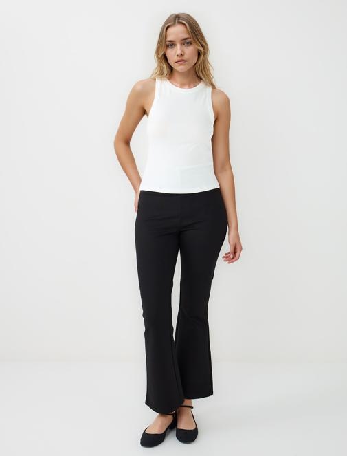 100% Cotton Normal Waist Woven Midi Skirt