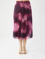 Desenli Mesh Bluz Kombini ile Modern Stil