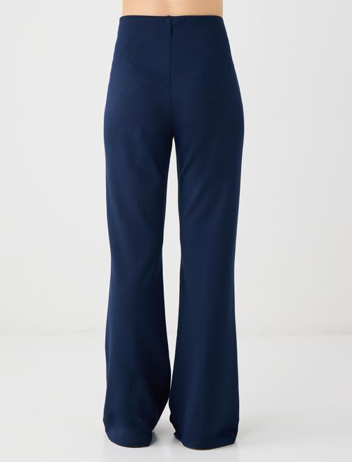 Short Sleeve Crew-Neck Striped Knitted T-Shirt Combination