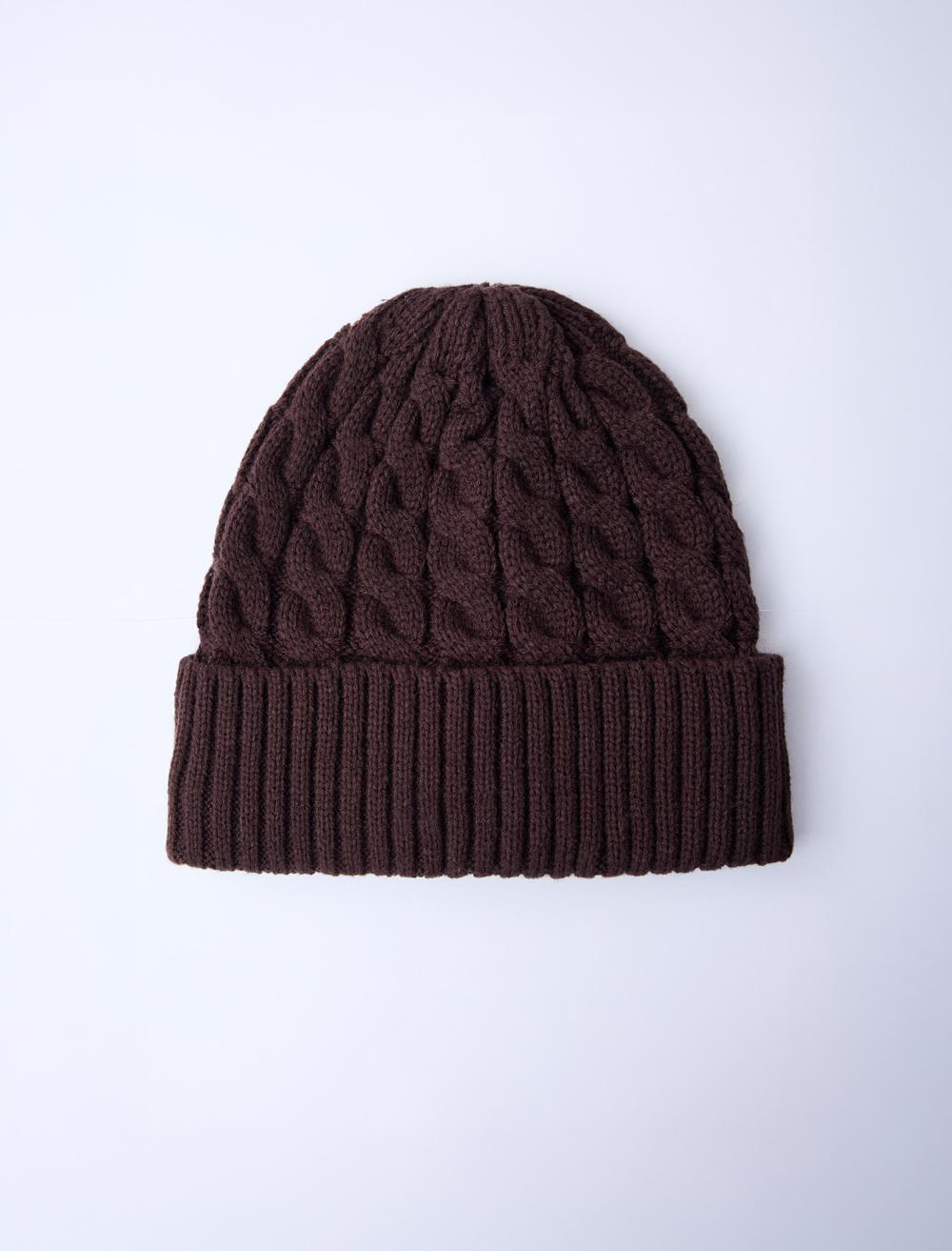 Saç Örgü Desenli Bere