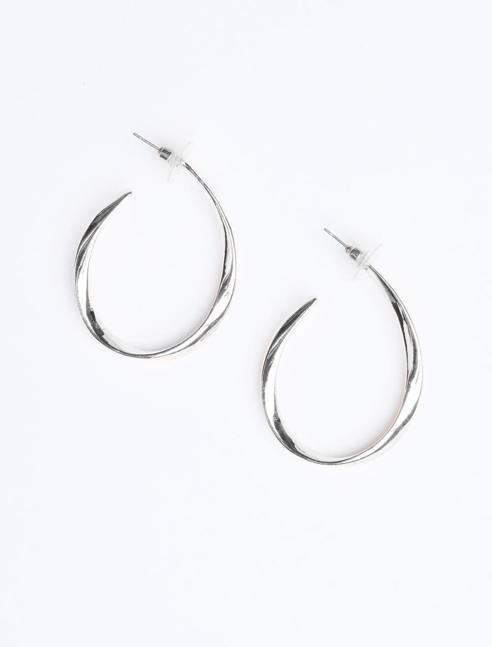 Zarif Yarım Halka Küpe