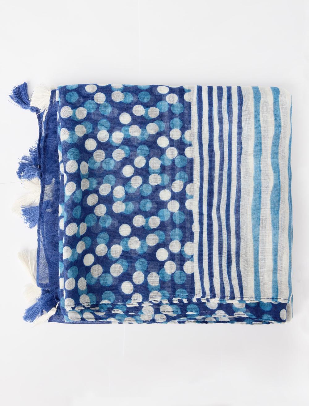 Puantiyeli Dokuma Şal