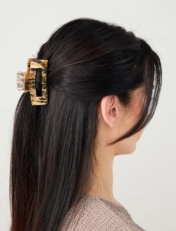 Bayan  Renk Geçişli Mandal Toka