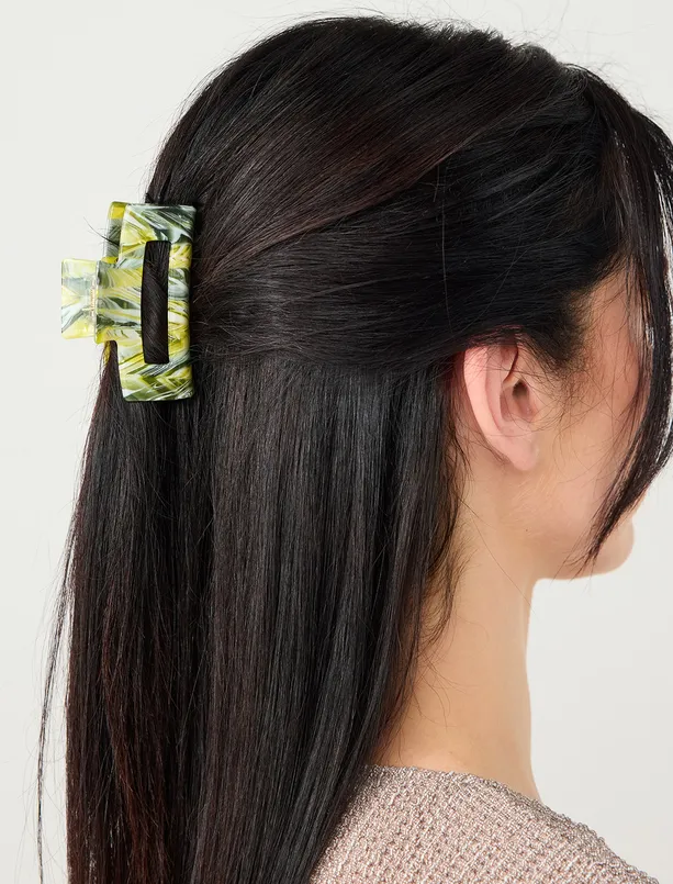 Bayan  Renk Geçişli Mandal Toka