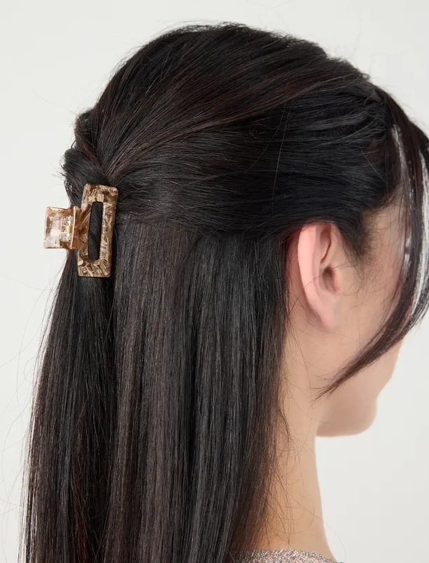 Bayan  Renk Geçişli Mandal Toka