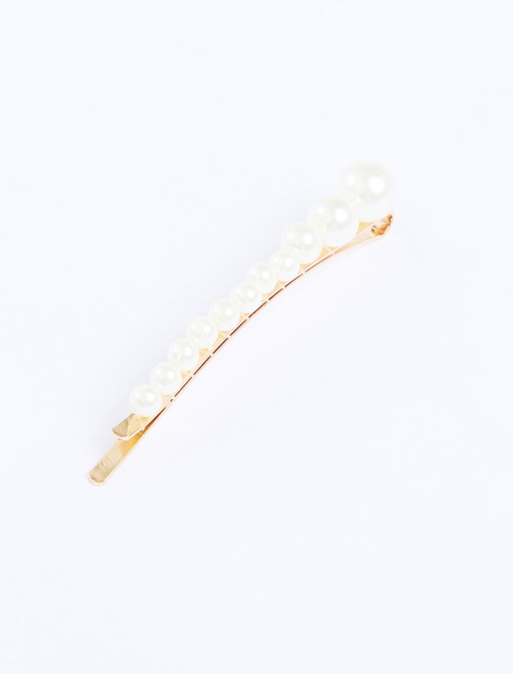 İnci Detaylı Tel Toka