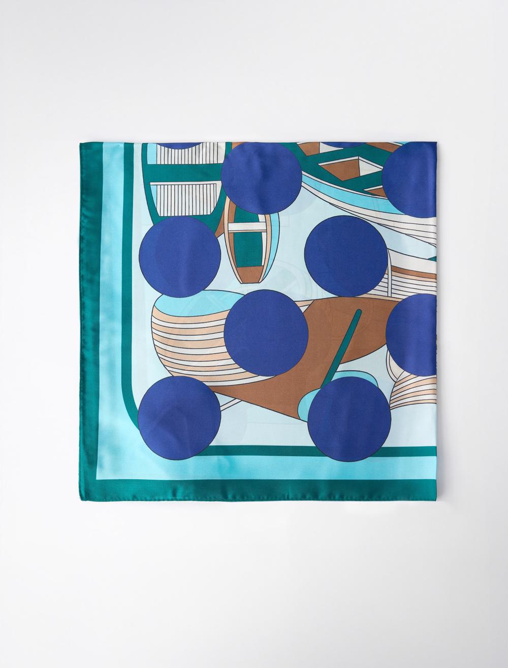 Puantiyeli Dokuma Eşarp