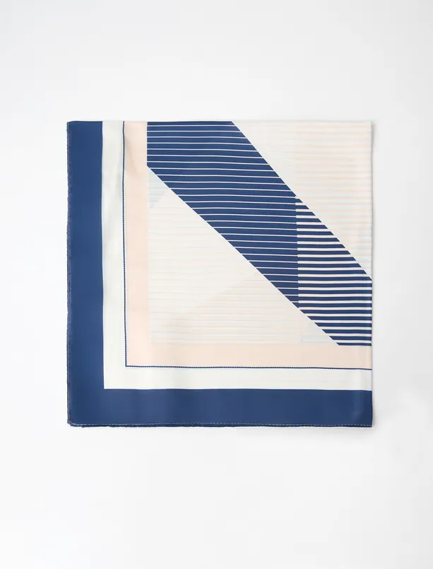 Bayan  Çizgili Dokuma Eşarp