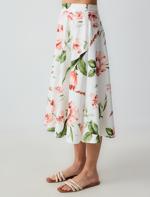 Çiçekli Etek Kombini