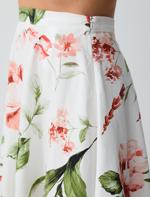 Çiçekli Etek Kombini