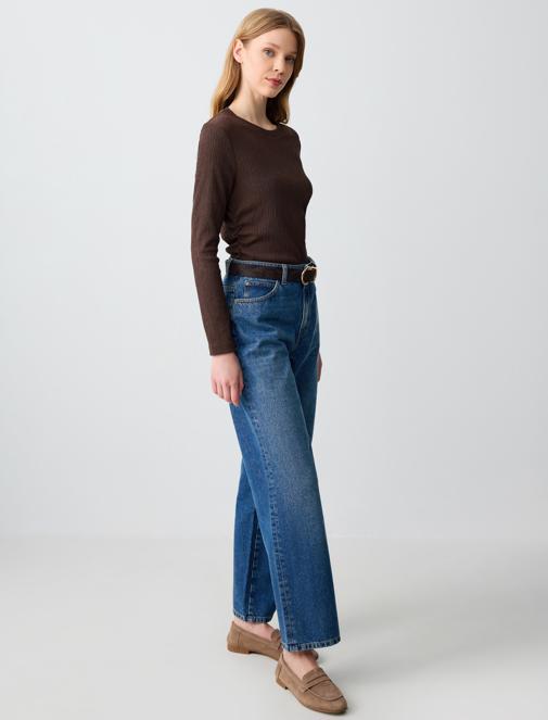 Quilted Patterned Snap Detailed Long Puff Coat Combination