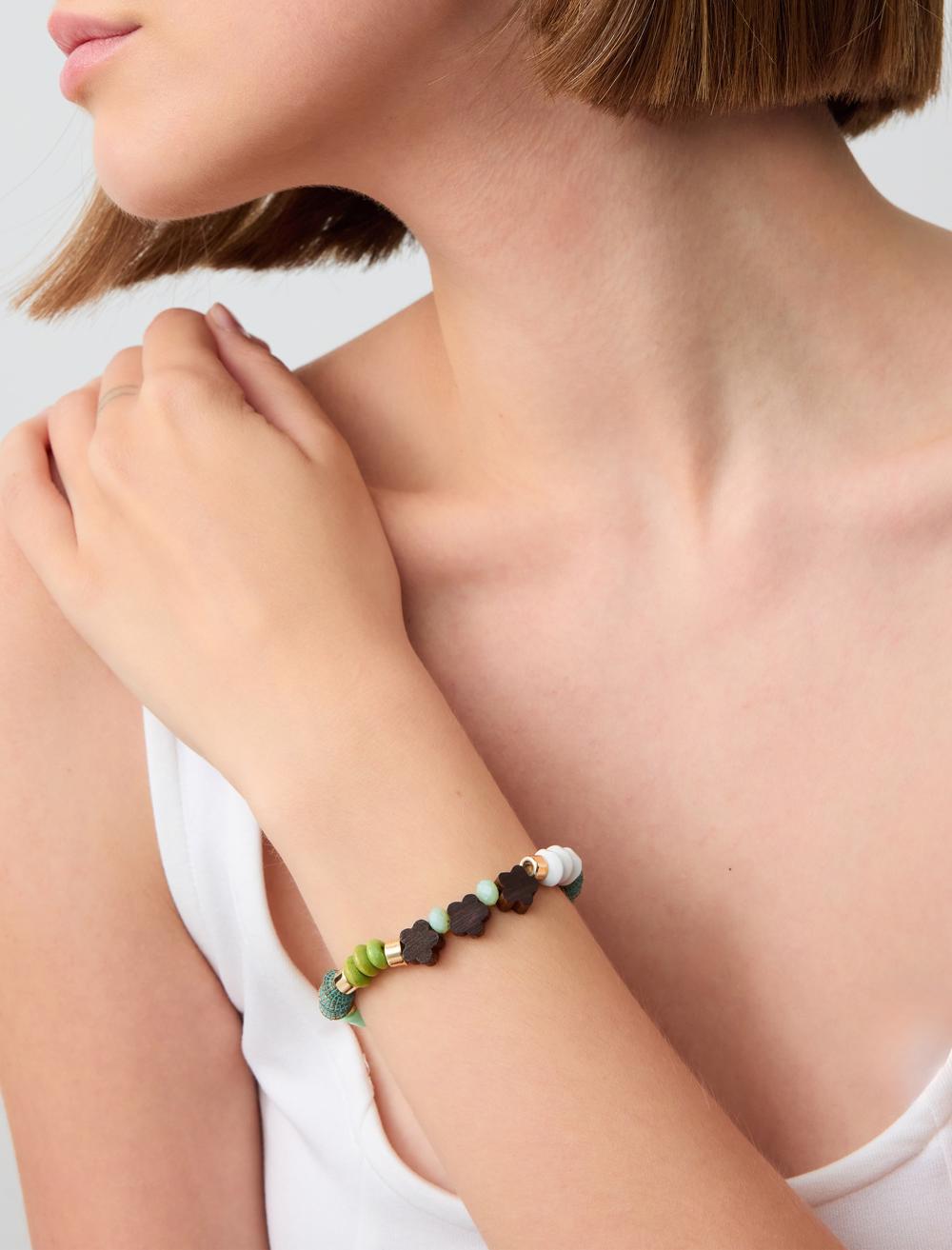 Boncuklu Bohem Bileklik