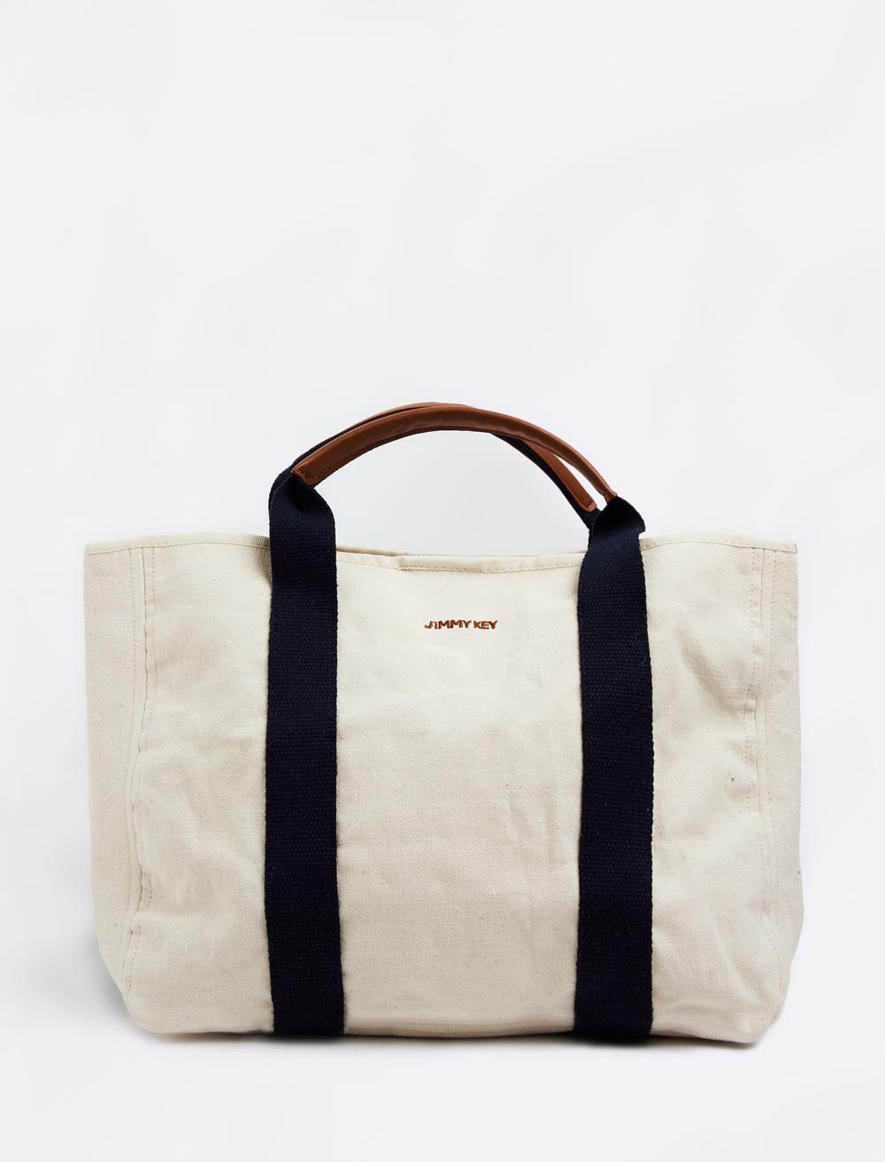 Çıkarılabilir Askı Detaylı Kanvas El ve Omuz Çantası