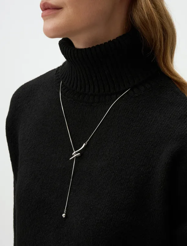Women  Figured Long Adjustable Necklace