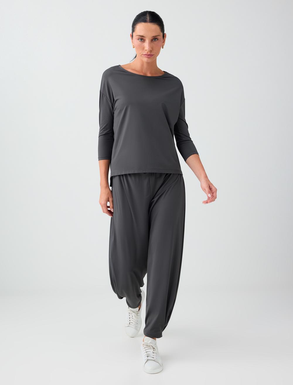 Beli ve Paçası Lastikli Jogger Pantolon