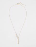 Yellow Elegant Star-Detailed Y-Necklace