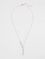 Grey Elegant Star-Detailed Y-Necklace