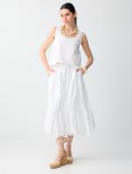 Collar Embroidered Woven Blouse