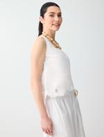 Collar Embroidered Woven Blouse