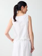 Collar Embroidered Woven Blouse