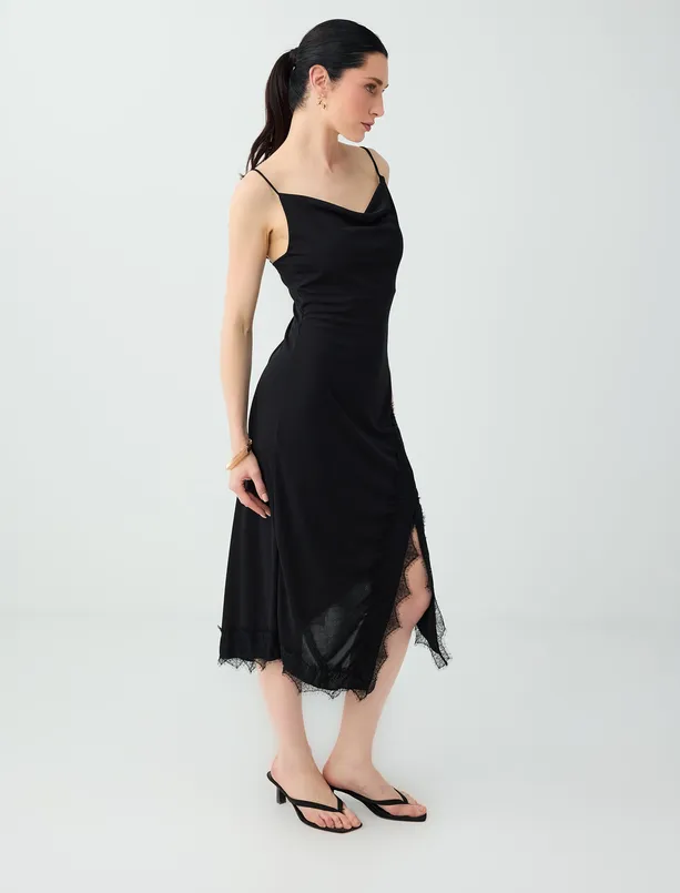 Thick Strap Dress Models