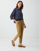 CamelFeather Side Pockets High Waist Regular Leg Woven Pants Combination