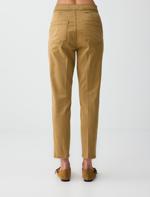 CamelFeather Side Pockets High Waist Regular Leg Woven Pants Combination