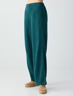 Normal Waist Normal Leg Long Pants Combination with Pocket Details