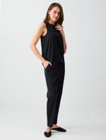 Cep Detaylı Normal Bel Normal Paça Dokuma Pantolon Kombini