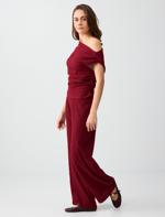 Beli Lastikli Normal Paça Normal Bel Örme Pantolon Kombini