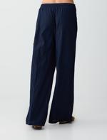 Normal Bel Normal Paça Çizgili Uzun Örme Pantolon