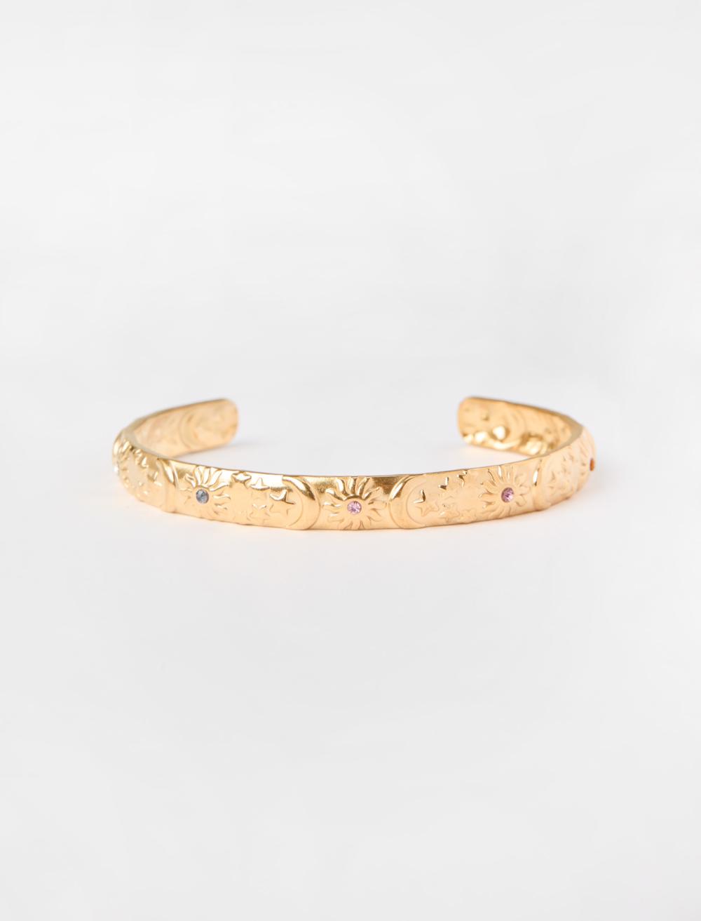 Etnik Detaylı Kelepçe Bileklik