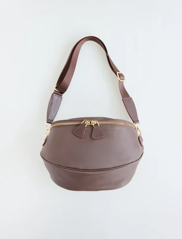 Women  Adjustable Strap Bag with Zipper