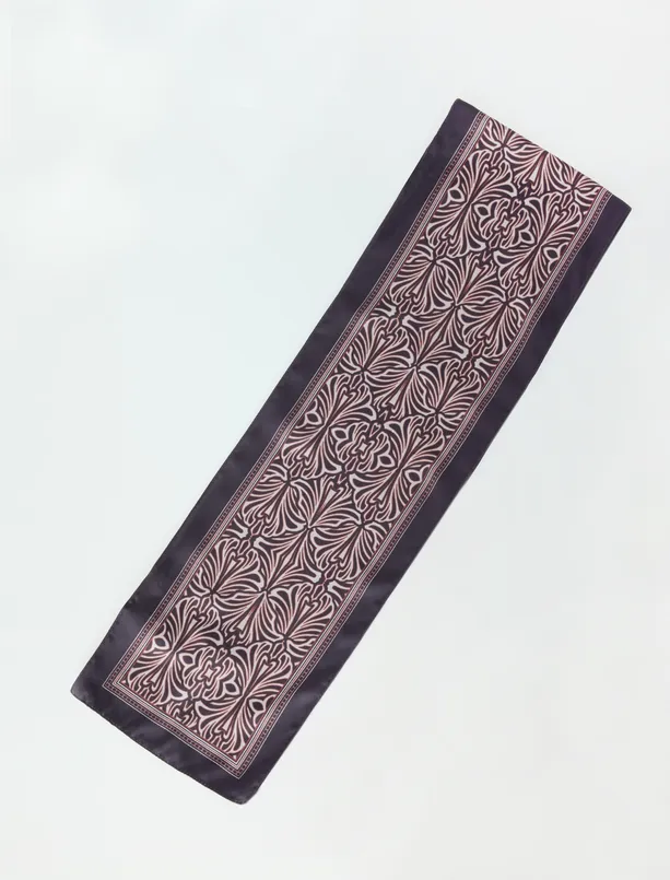 Bayan  Etnik Desenli Dokuma Eşarp