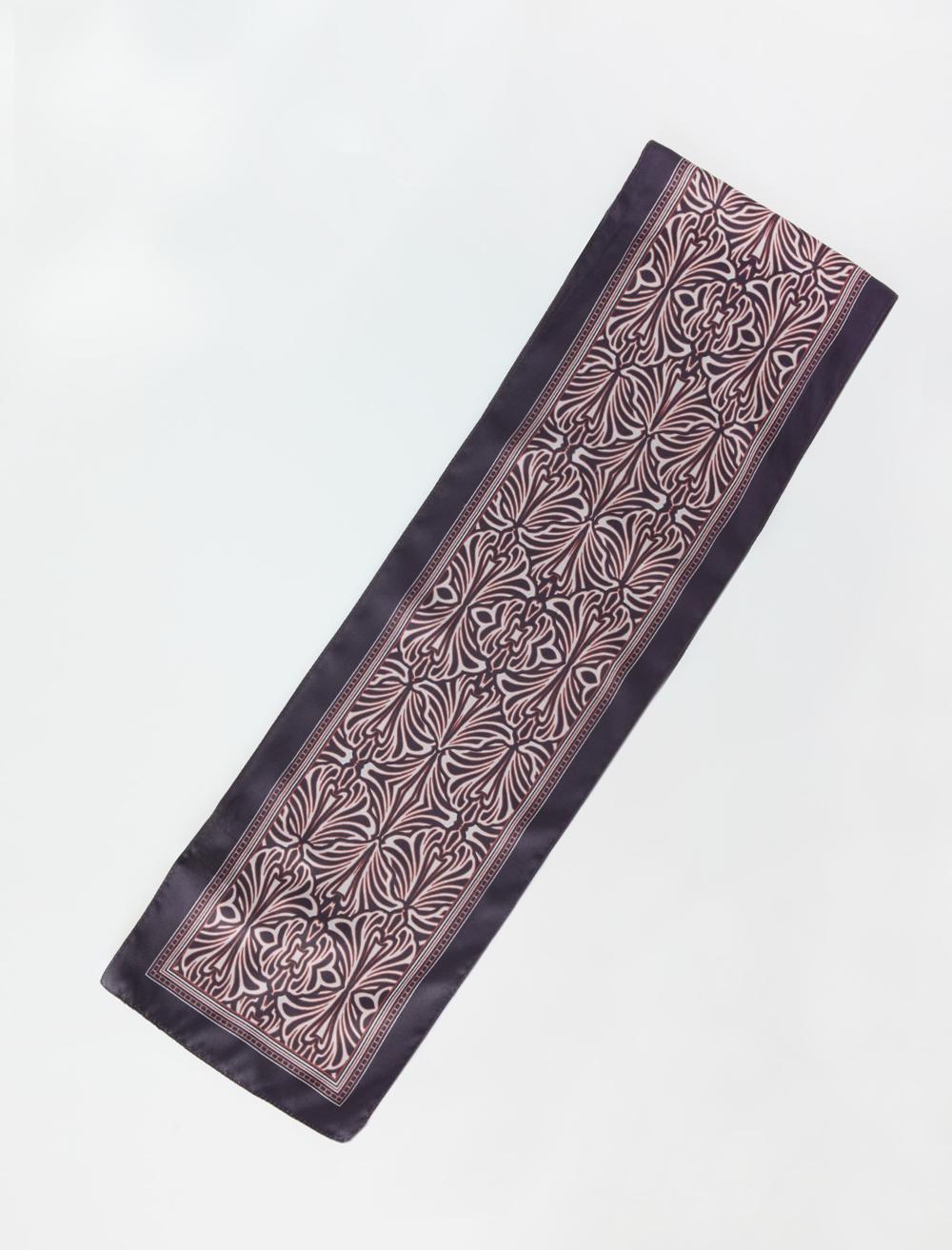 Etnik Desenli Dokuma Eşarp