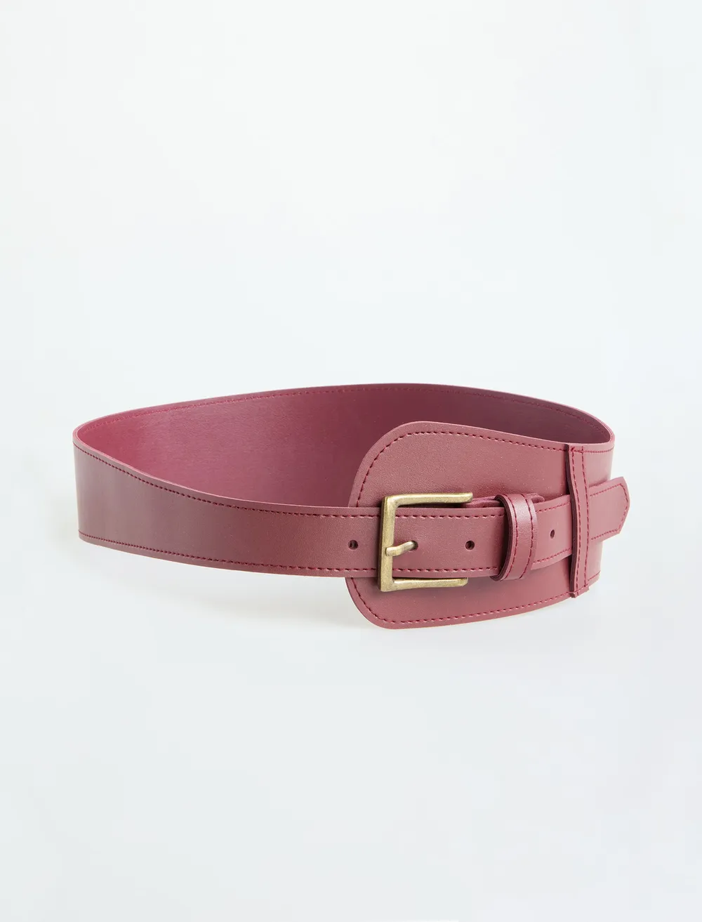 Asymmetric Buckle Belt