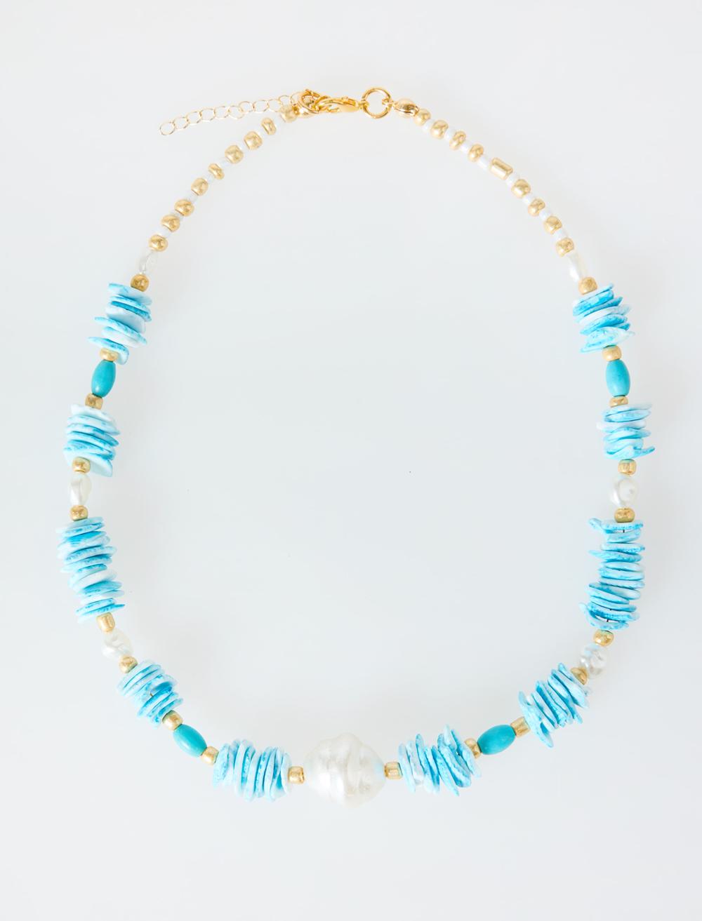 Çoklu Boncuk Detaylı Ayarlanabilir Kolye