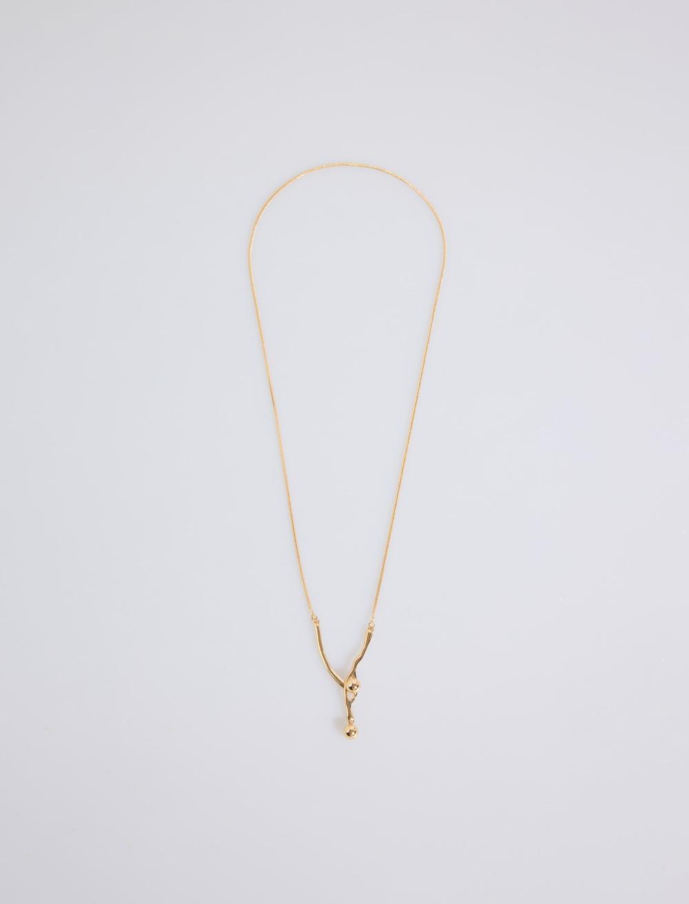 İkili Metal Top Figürlü Kolye