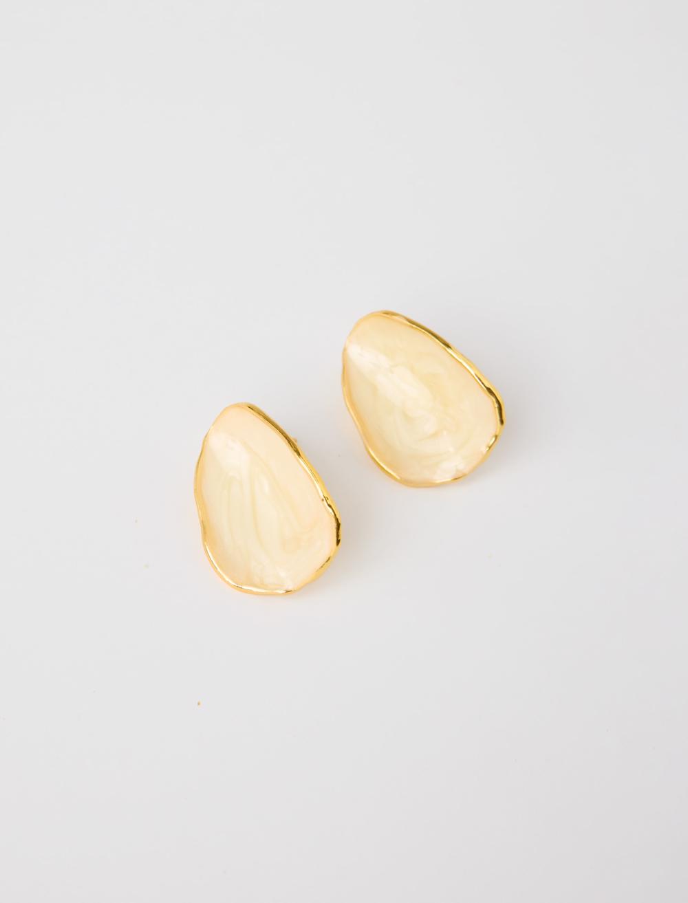 Asimetrik Figürlü Modern Küpe