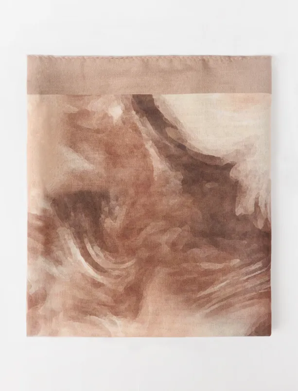 Bayan  Dalga Desenli Şal