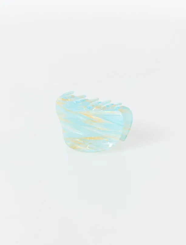 Bayan  Renk Geçişli Kelebek Toka