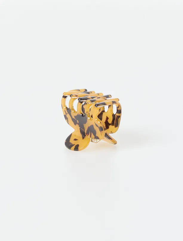 Bayan  Leopar Desenli Kelebek Toka