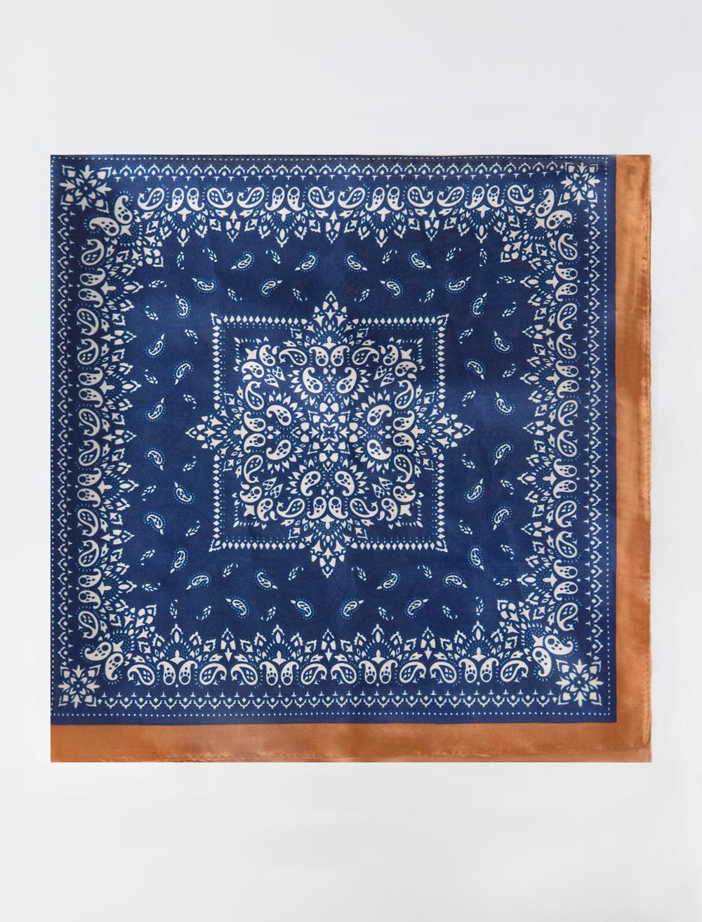 Etnik Desenli Dokuma Eşarp