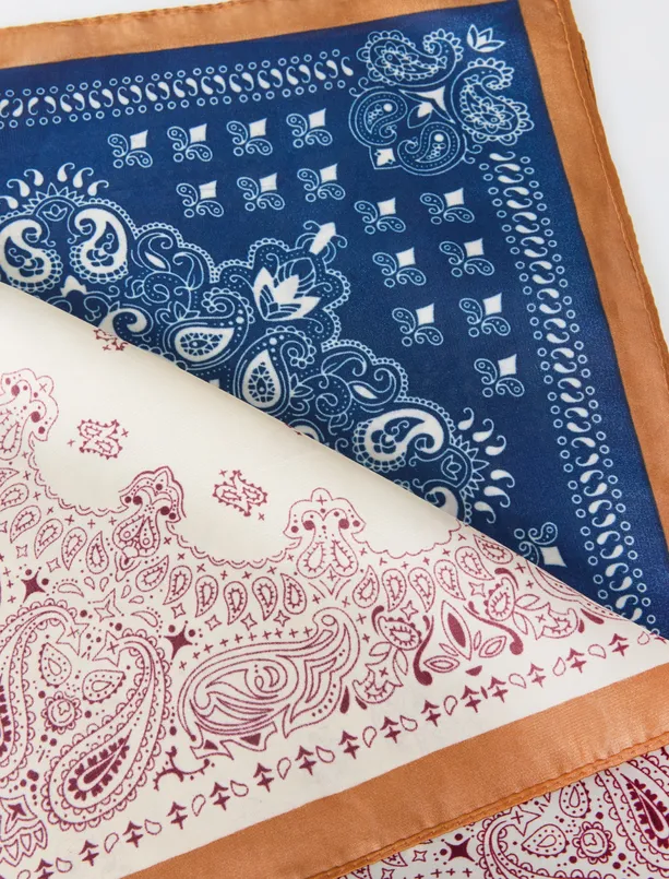 Women Mixed Ethnic Patterned Woven Scarf