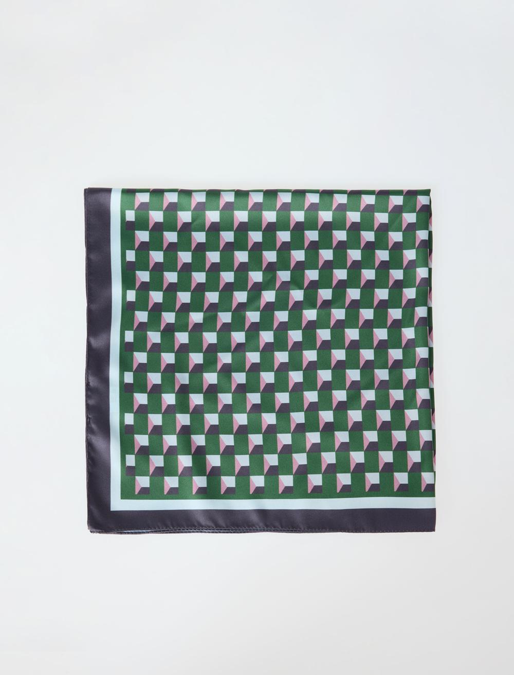 Desenli Dokuma Eşarp